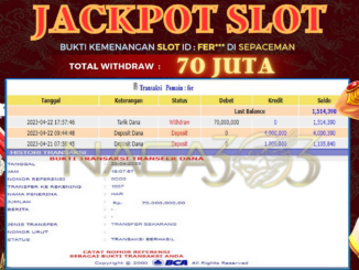 BUKTI JACKPOT NAGA303 #116