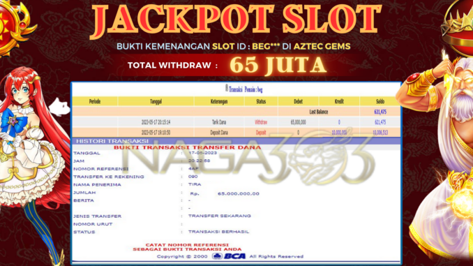 bukti jp naga303 #189