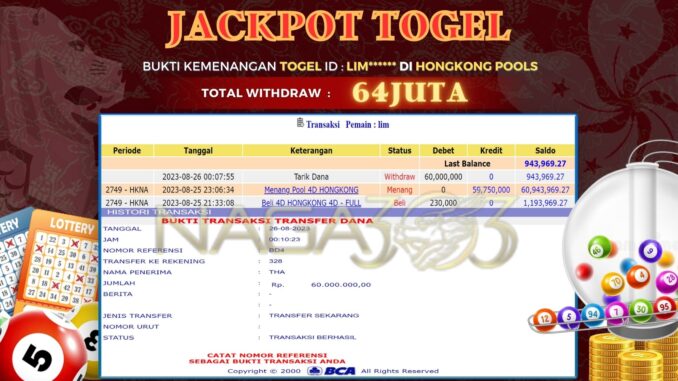 bukti jp naga303 #521 bukti jp naga303 #521