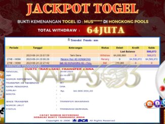 bukti jp naga303 #518