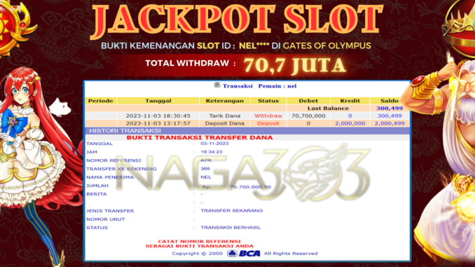 bukti jp naga303 #636 bukti jp naga303 #636