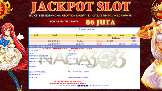 bukti jp naga303 #653 bukti jp naga303 #653