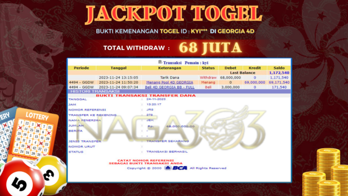 bukti jp naga303 #692 bukti jp naga303 #692
